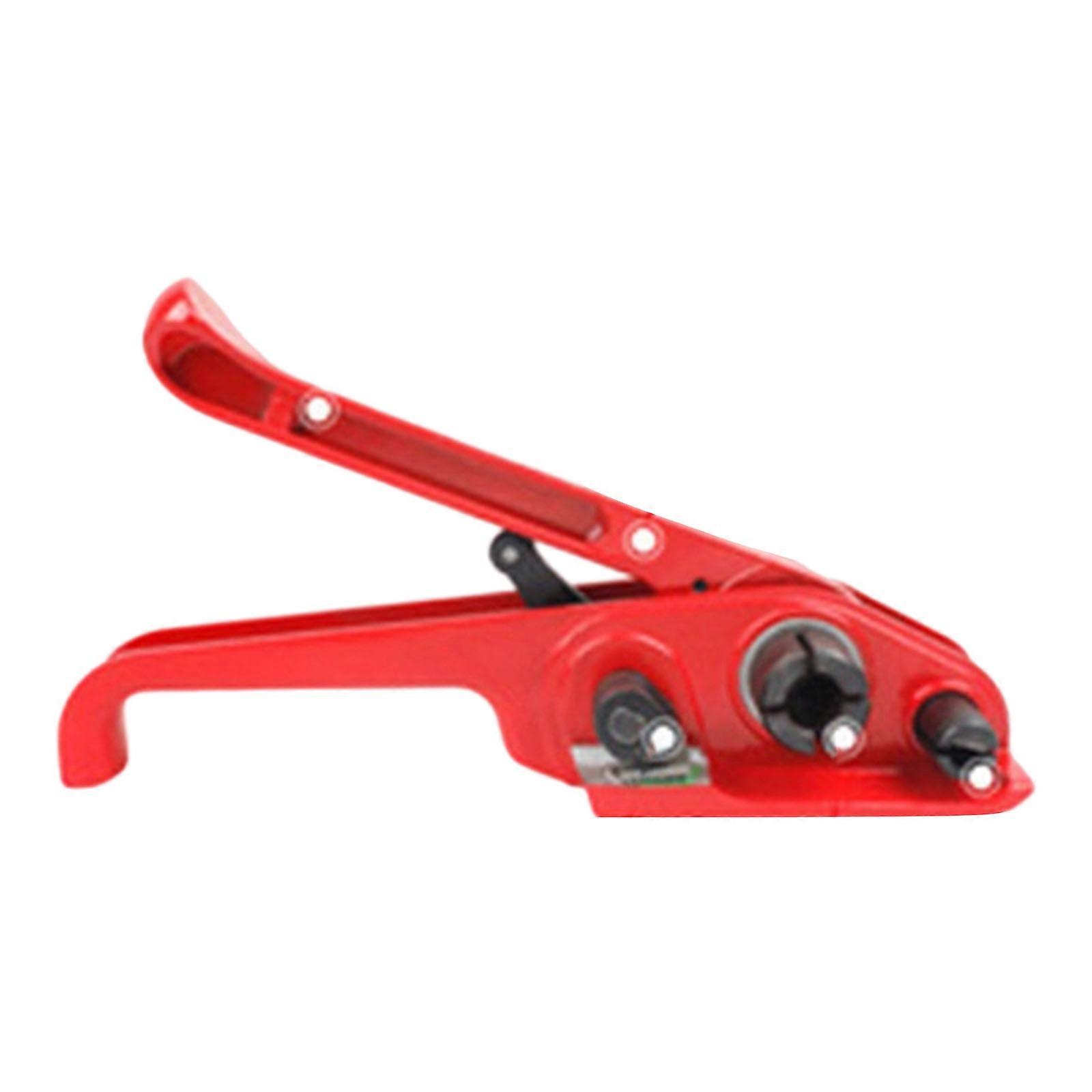 Steel Binding Tool With Rotating Tension Mechanism For Industrial Packaging Efficiency Multicolor
