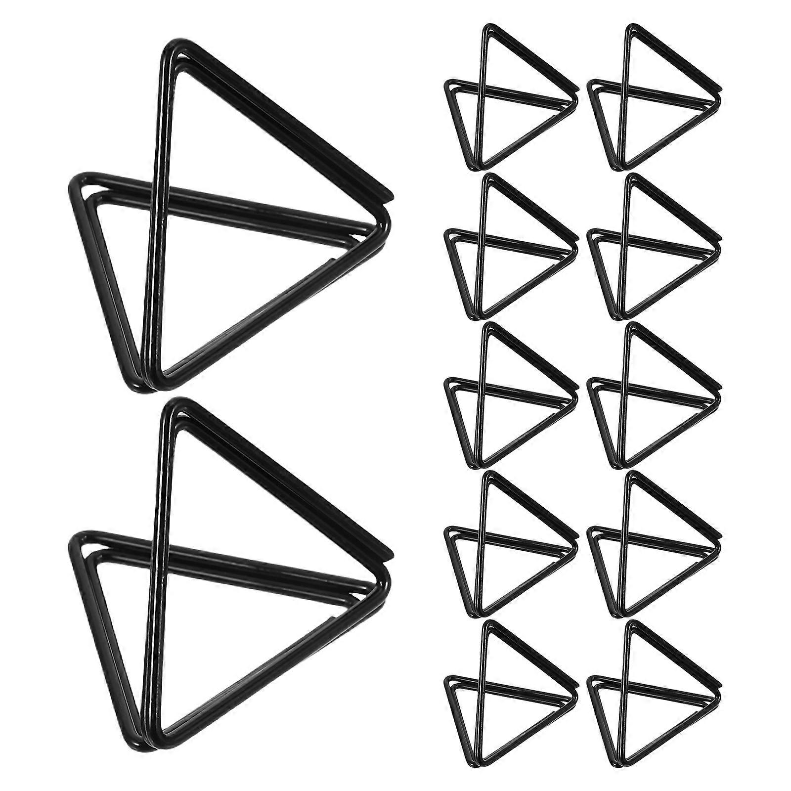 Triangle Shaped Metal Table Number Holders for Wedding Use 36Pcs