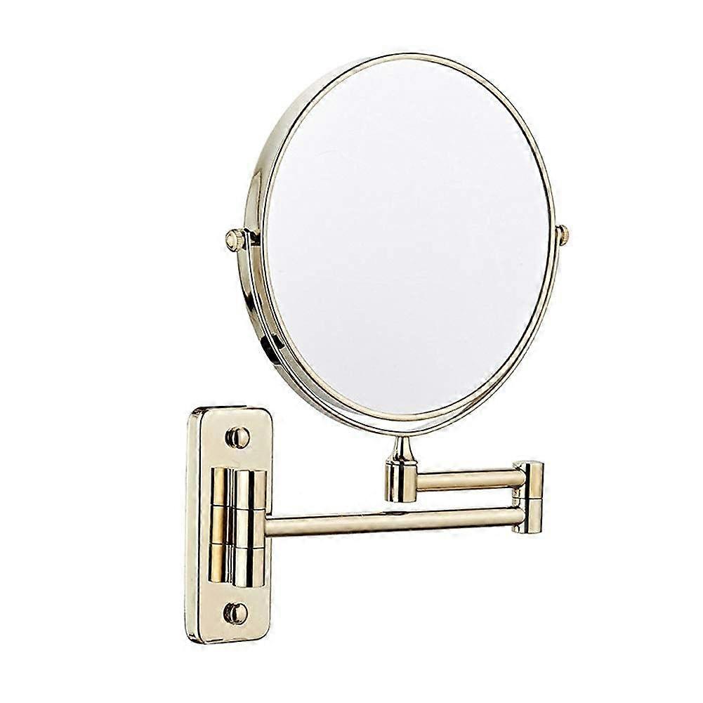 Wall Mounted Makeup Mirror with Lights, DoubleSided 3X Magnifying 8Inch Vanity Mirror