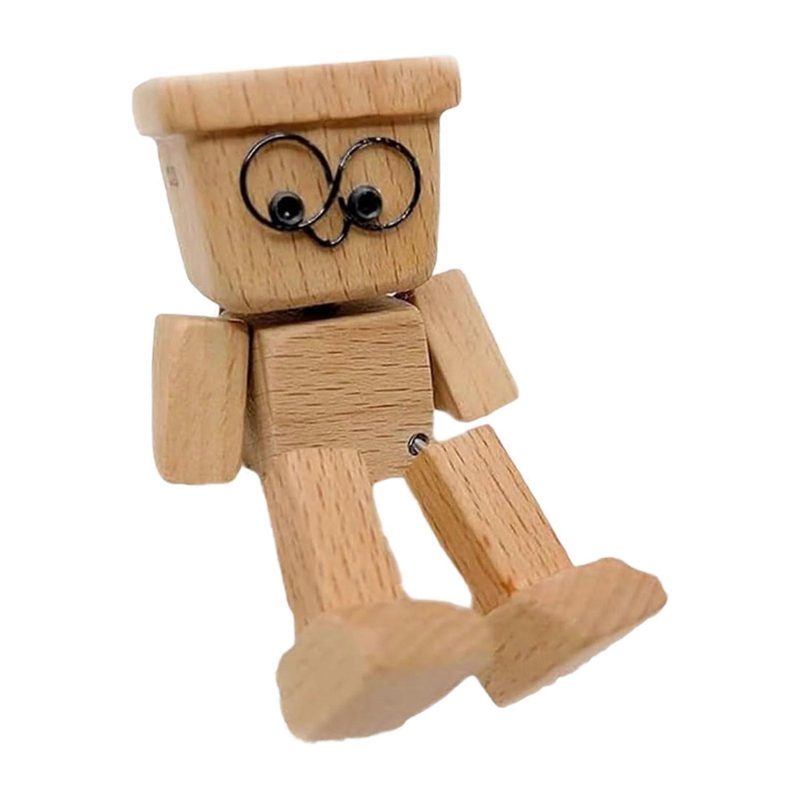 Shaking Oaken Figurine Car Display Decoration Dense Not Slip Plan Safe For Sudden Ceases Entertaining Travel Addition Multicolor