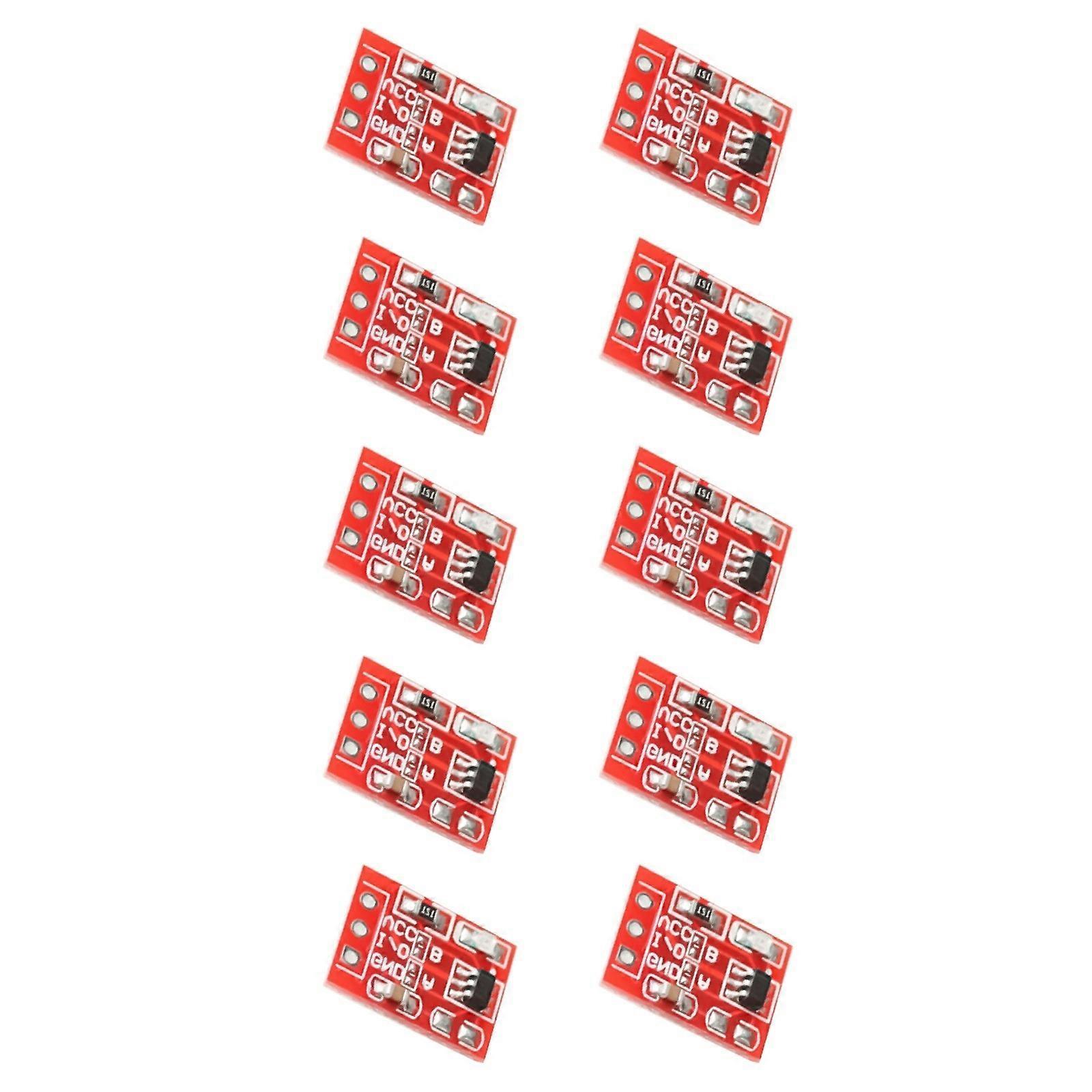 Compactly TTP223 Capacitive Touch Switching Button Module Single Output Lightweight Design For Embedde Electronics Project Multicolor