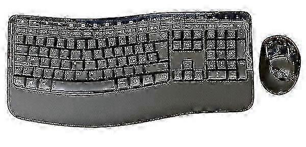 5050 Wireless Comfort Desktop Keyboard and Mouse Italian Layout QWERTY z