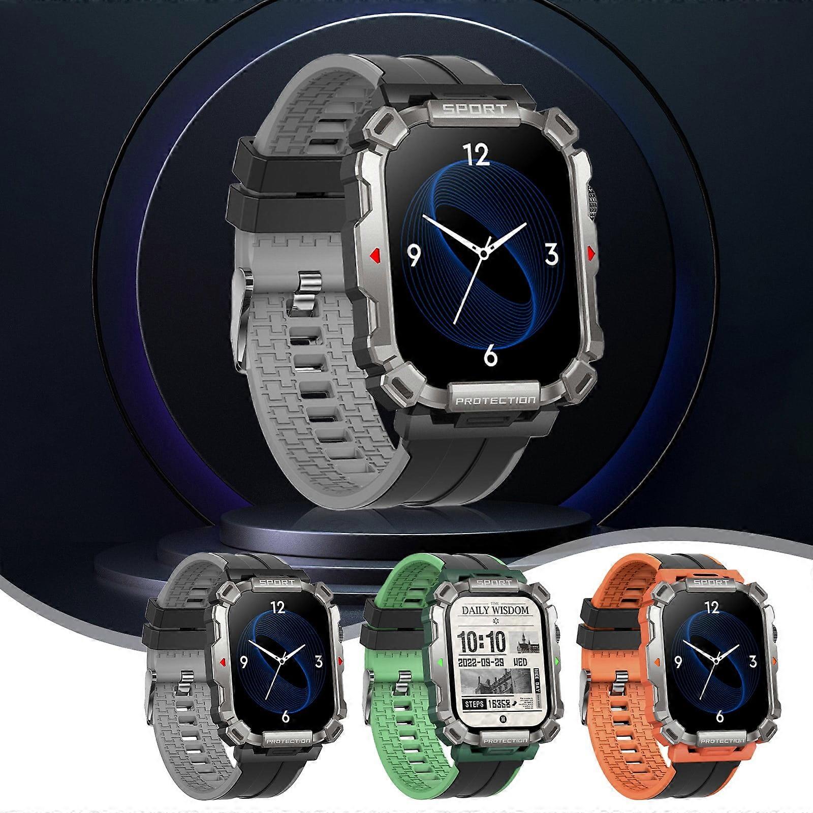 Jacenvly 2024 New Smart Watch 2.01" Bluetooth Call, Multifunctional Sports Mode, Info Push, Ultra-Thin Waterproof Fashion Design