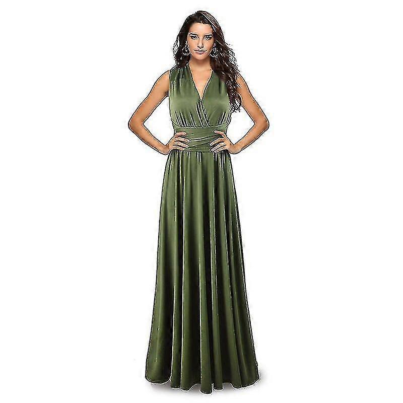 Femmes's Evening Multi Way Wrap Bridesmaid Formelle Long Maxi Robe
