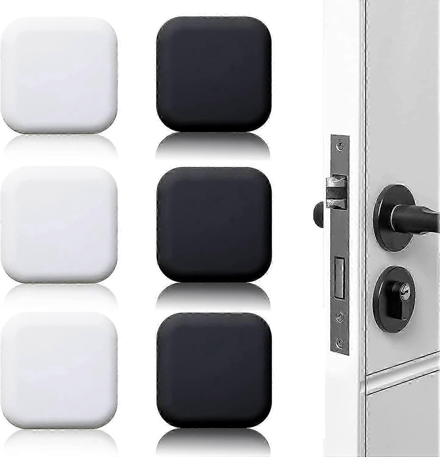 Door blocking wall large 6Door buffer self-adhesive rubber buffer 45mmDoor handle buffer wall buffer