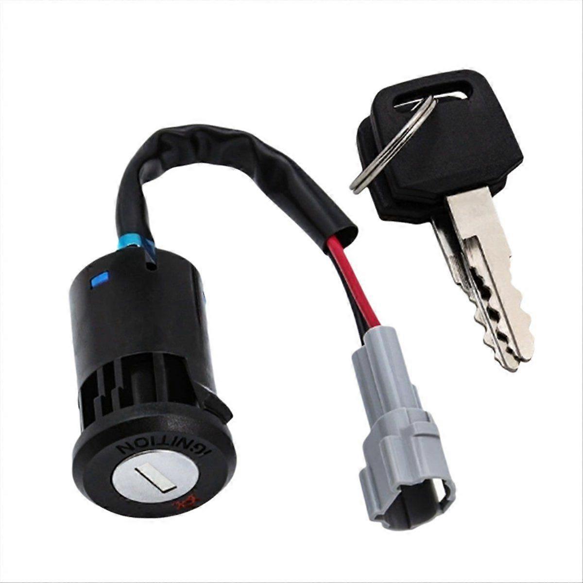 Motorcycle Ignition Switch Lock Cylinder with Key for Lightbee Light Bee X S
