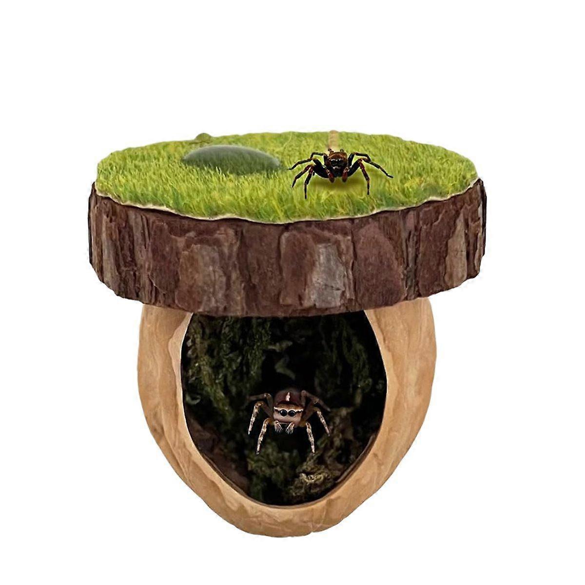 Jumping Spider Hideout, Magnetic Jumping Spider Habitat, Spider Climbing Platform, Handmade Spider