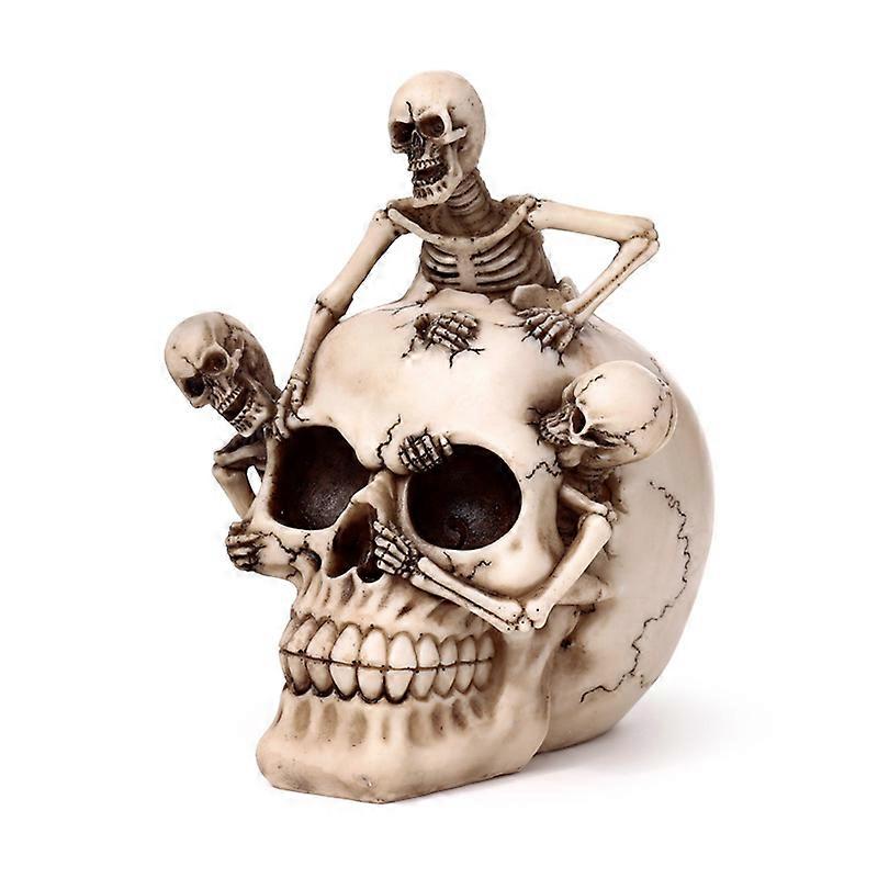 Decorative Ornament - Skull with Bursting Skeletons 1 Pack