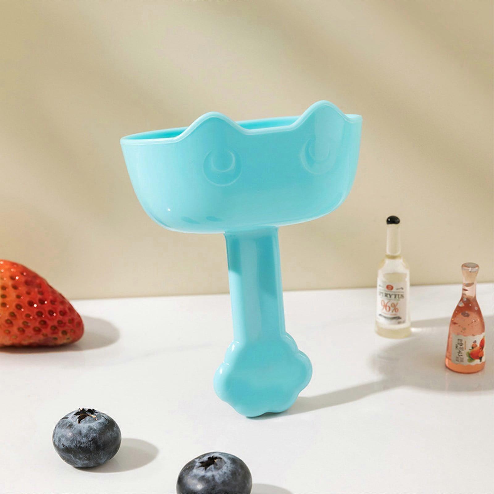 Reusable Silicone Popsicle Holders for Kids, No-Drip Ice Pop Stick Holder with Straw, Compatible with Standard Popsicles