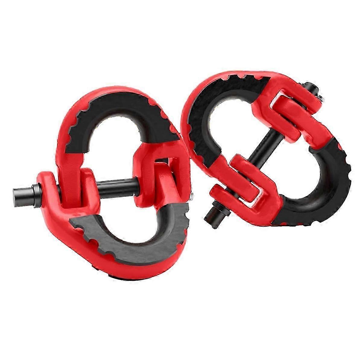 2pack 1/2 Safe Chain Connector Link, Coupling Link for Trailer Chains Connect, Tow Hitch Safe Chain