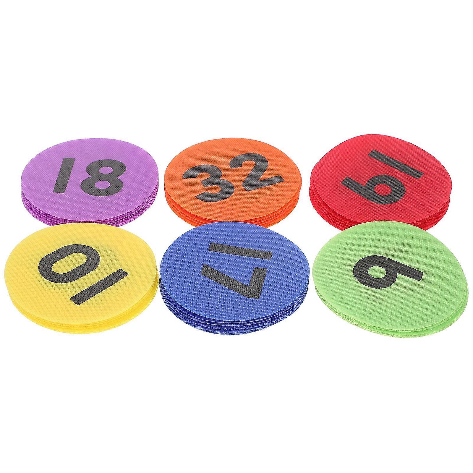 Game Carpet Stickers for Kids Featuring 144 Sheets of Floor Tag Markers