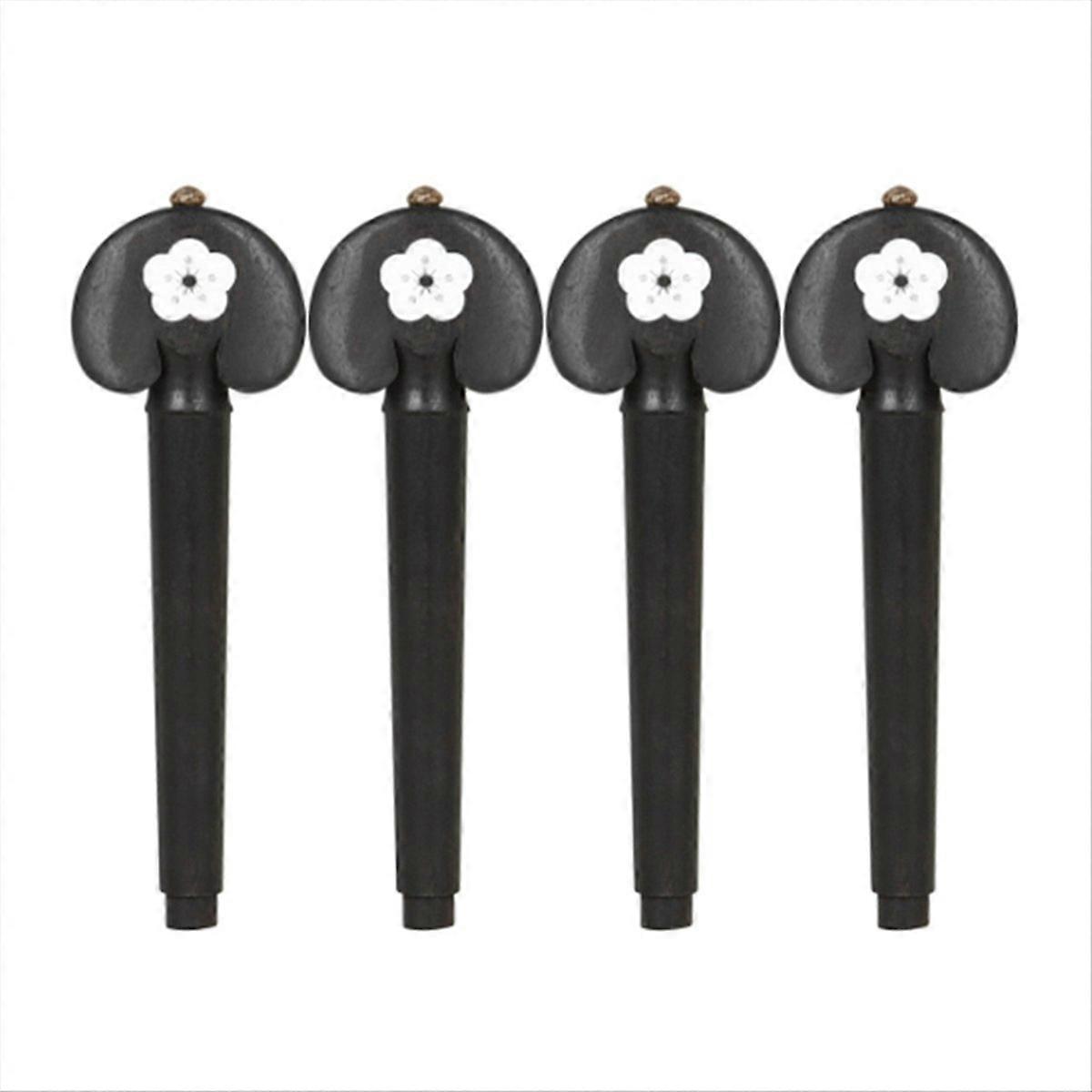 4/4 Cello String Knob Ebonewood Hand String Shaft Non-Slip Knob