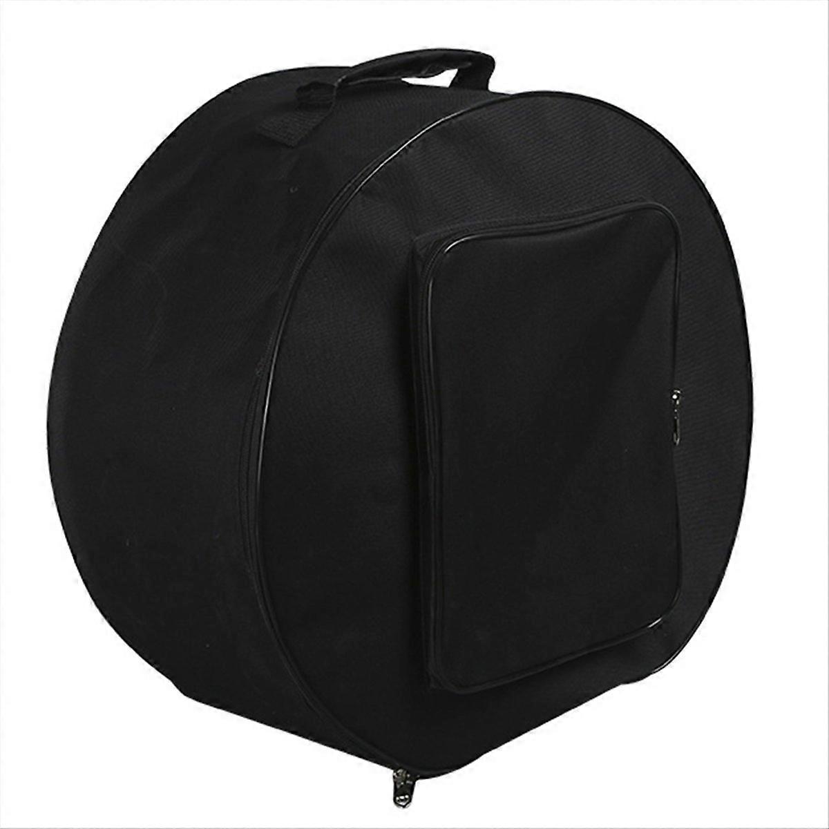 Compact Snare Drum Bag Backpack Case With Shoulder Strap Outside