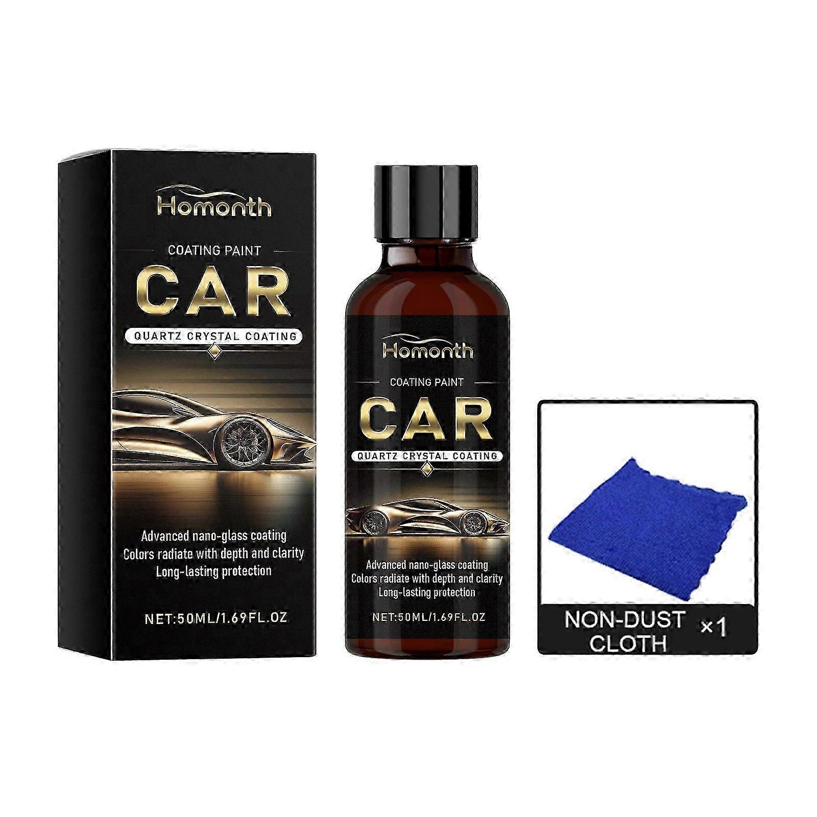 Nano Coating Crystallizing Agent for Car Interior Cleaning & Maintenance - Fast & Effective Polish