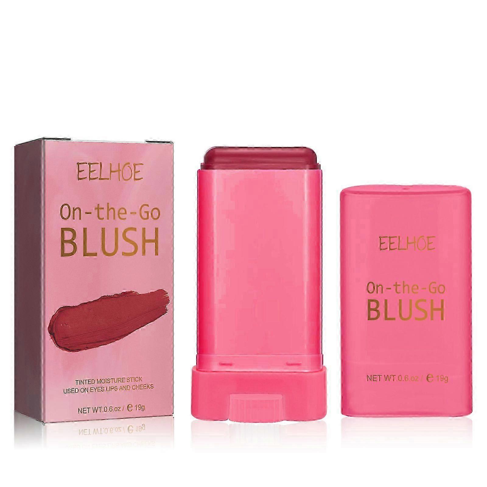 Waterproof Natural Nude Blush Stick  Long-Lasting