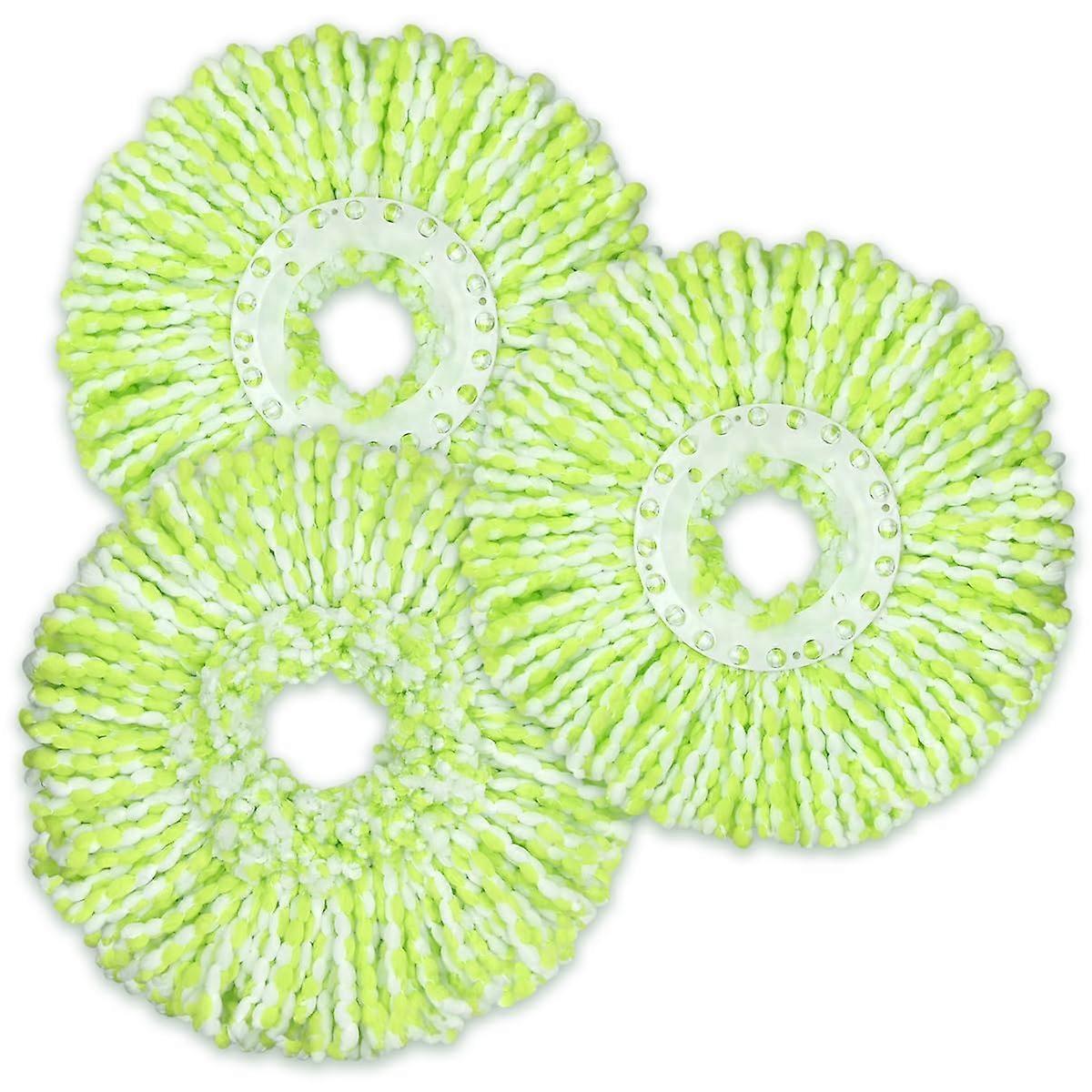3 Pack Spin Mop Replacement Heads, Microfiber Refills for Libman Spin Mop  Fast Absorption and Gentle Cleaning