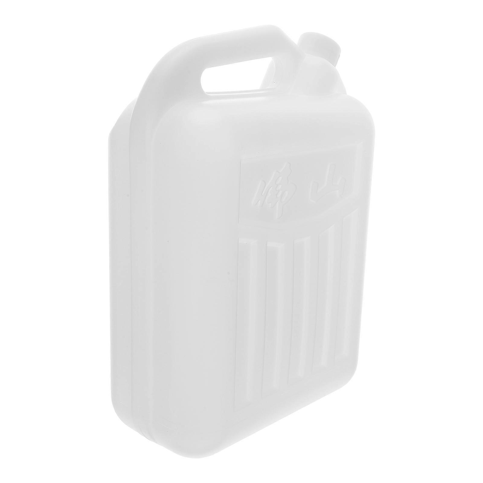 Large Plastic Jug for Storage Use with Leakproof Cap 5L Container