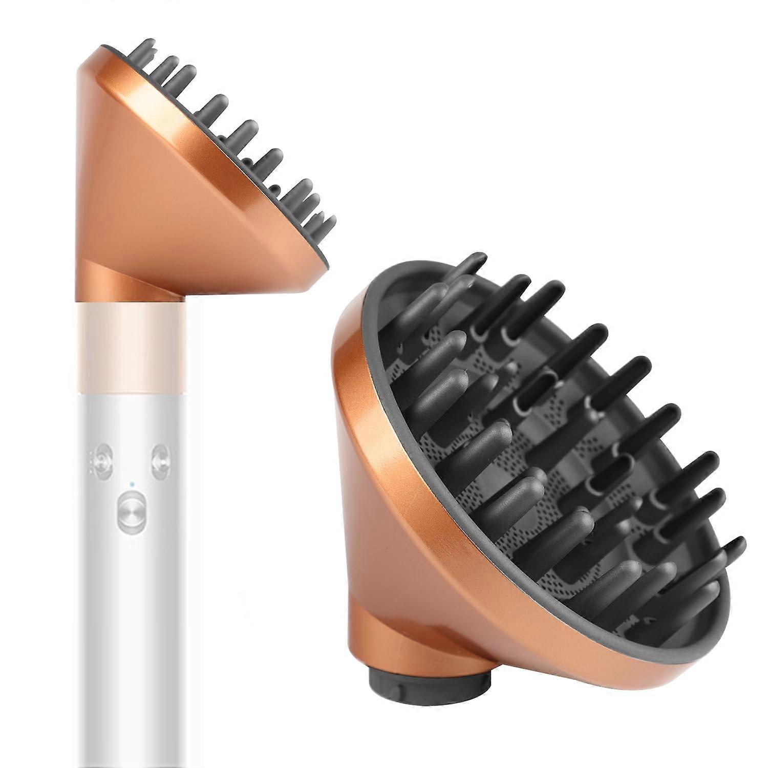 Diffuser Attachment for Dyson Airwrap with Frizz Reduction and Gentle Curl Drying, Rich Copper