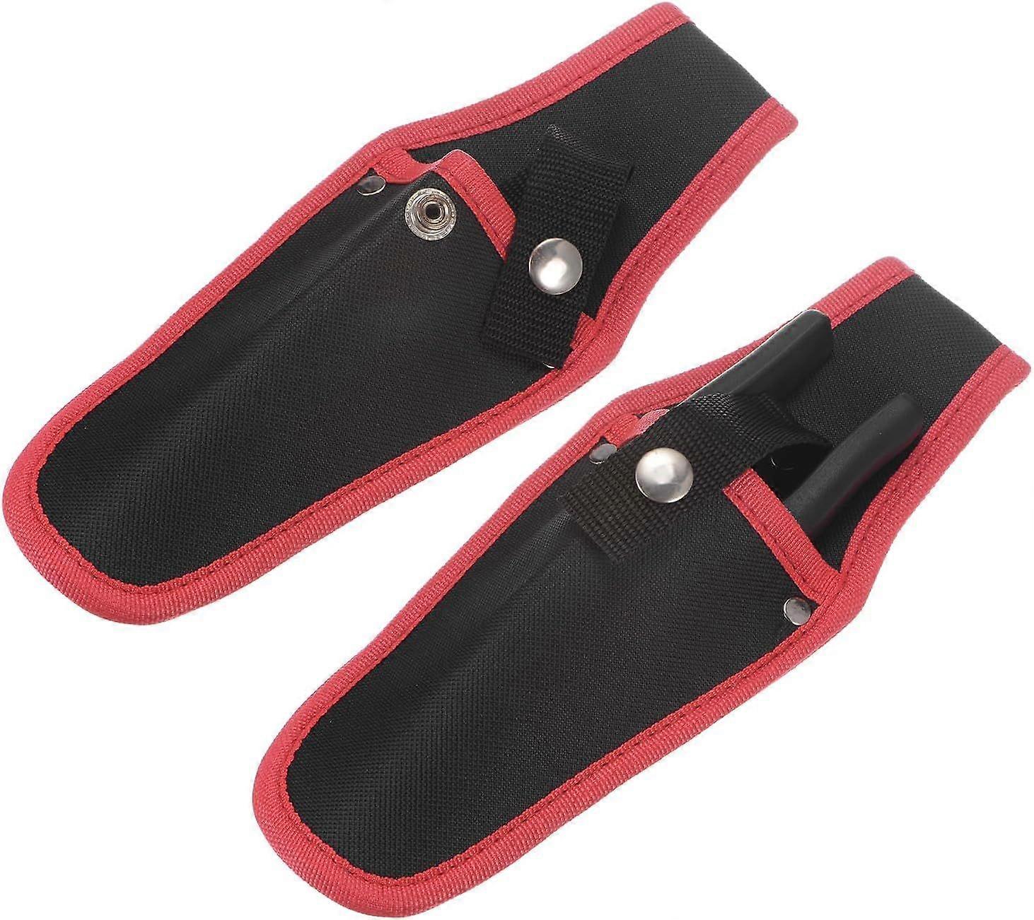 2-Pack Garden Pruner Sheath, Portable Canvas Pruning Shears Sheath Plier Holder