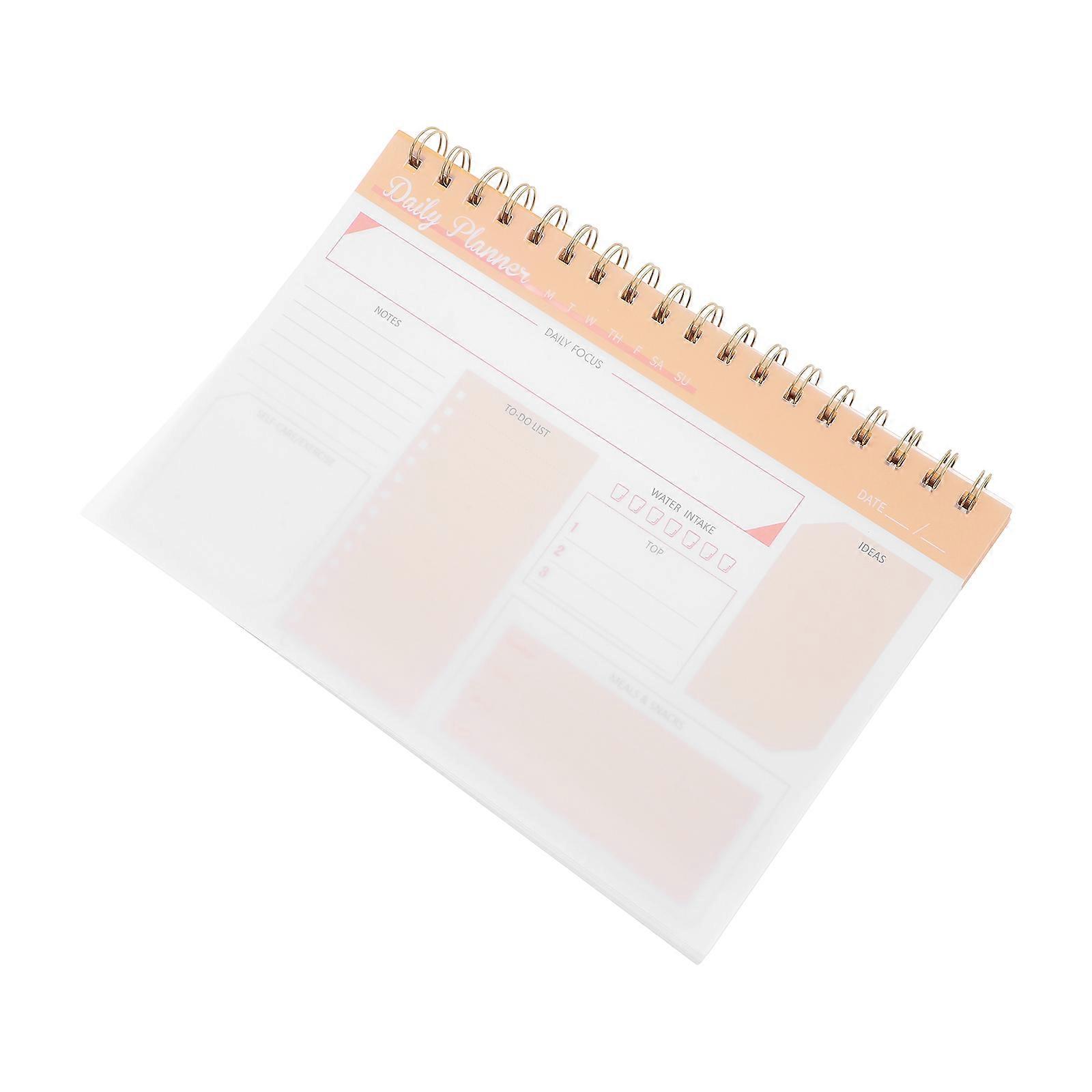 Efficient Spiral Planner Notepad for Daily Management Use