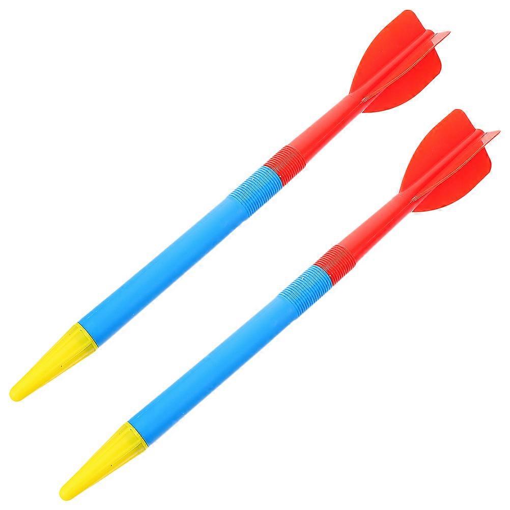 Plastic Javelin Training Equipment for Kids Throwing Practice 2Pcs Set