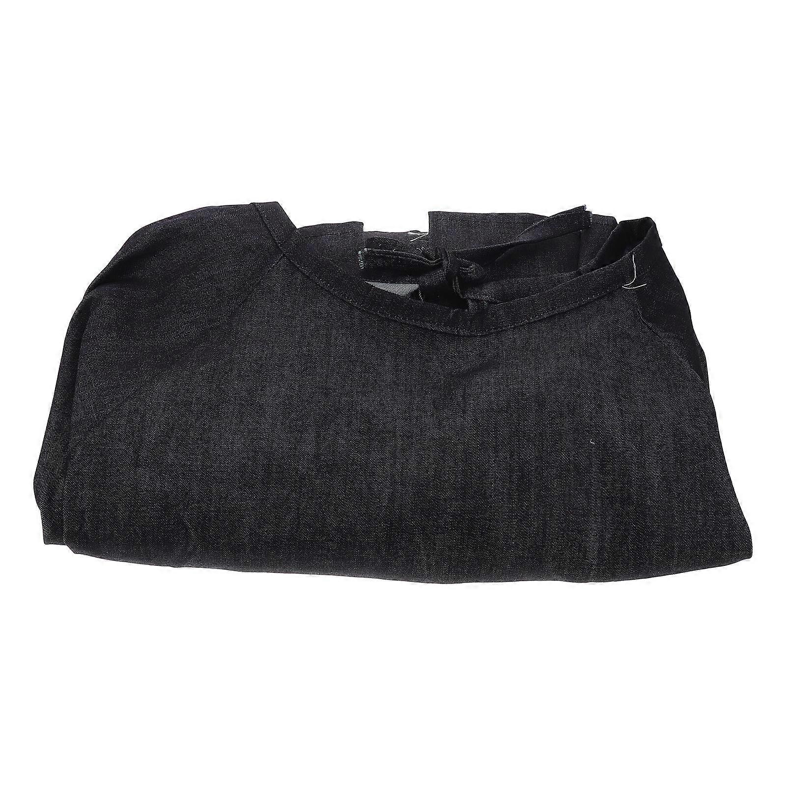 Long Sleeve Work Apron for Cooking 1 Piece with Pockets