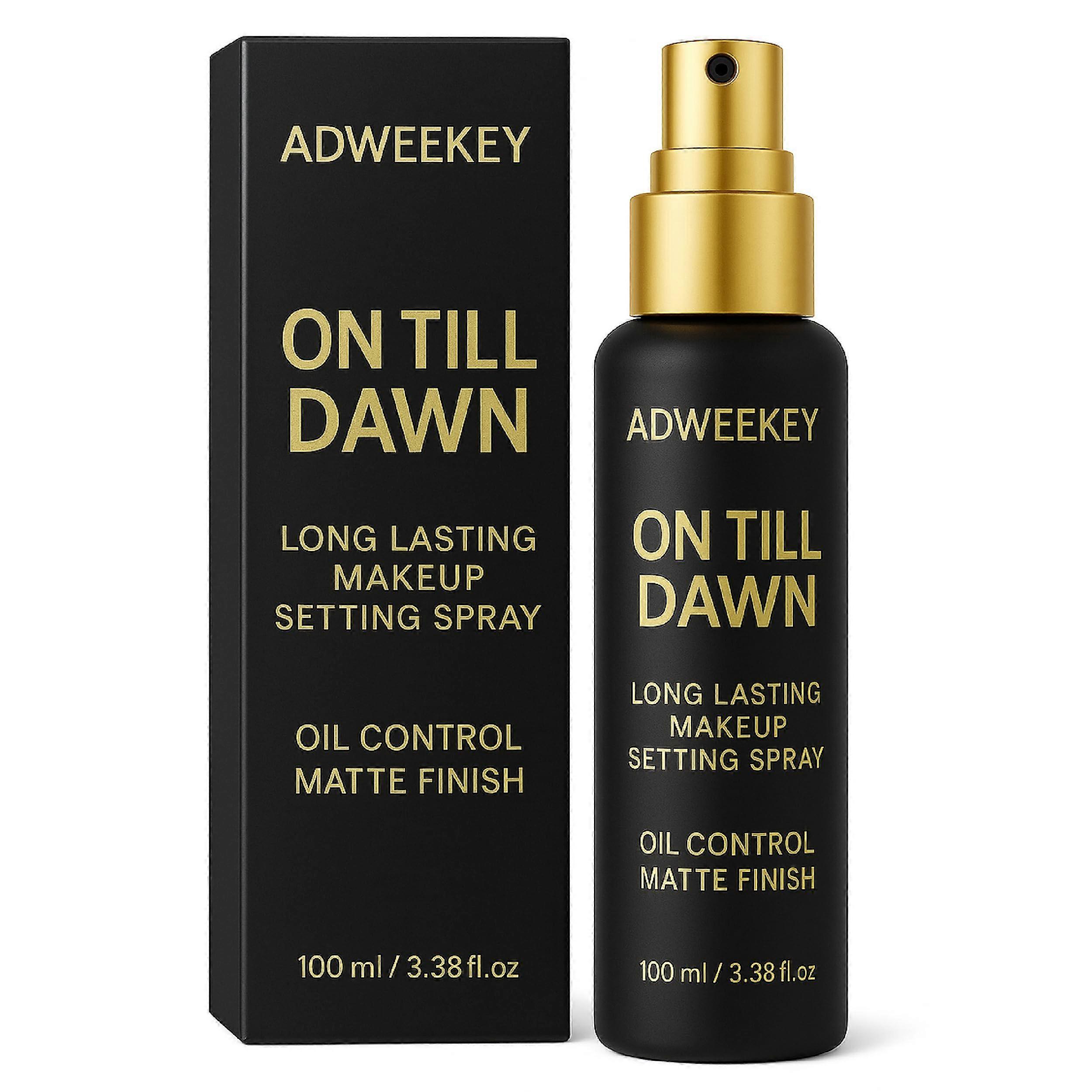 Long Lasting Matte Makeup Setting Spray with Oil Control and Fast Drying Mist, 100ml