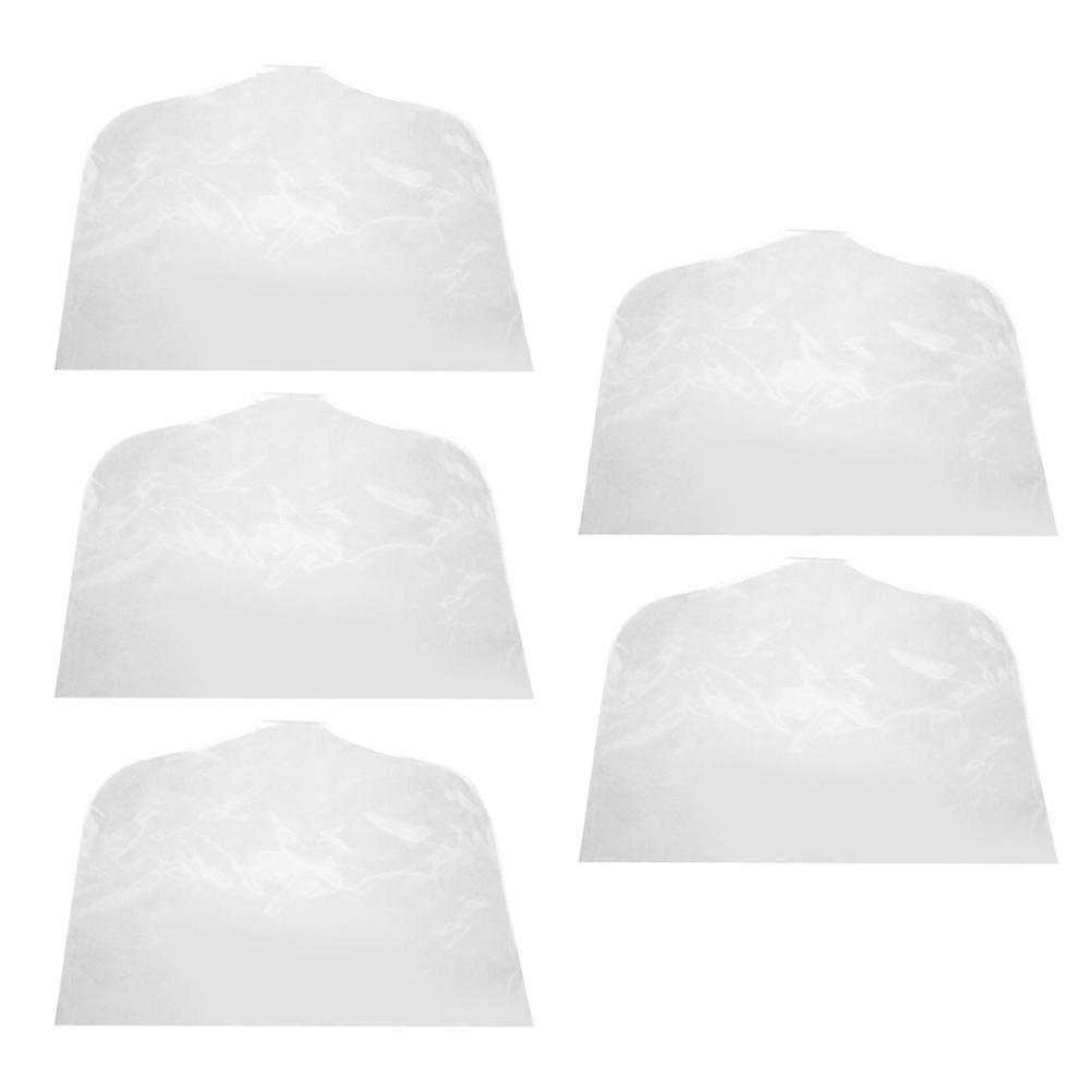 Transparente Kleiderschutzhüllen, 5er-Set
