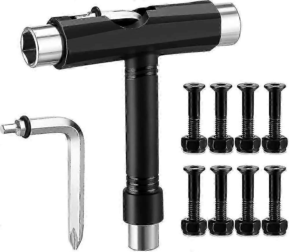 26-27 All-in-one Skateboard Tool, Portable Multi-function Skateboard Tool