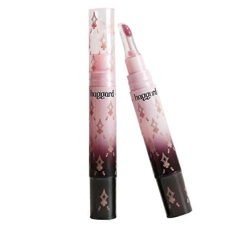 Moisturizing Lip Gloss with Mirror Shine Finish, Deep Hydration, Pink and Black Gradient