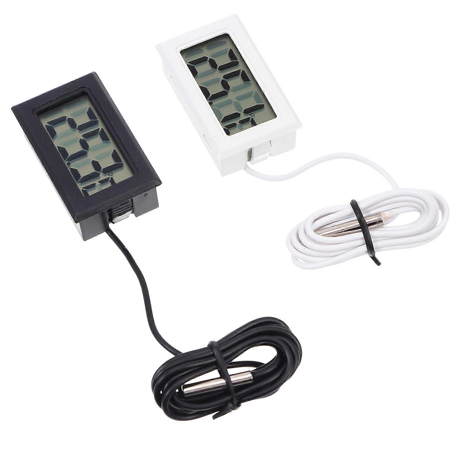 Refrigerator Thermometer Digital Thermometer for Accurate Measures 2Pcs