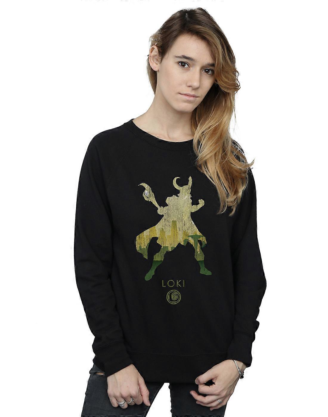 Marvel Women's Loki Silhouette Sweatshirt