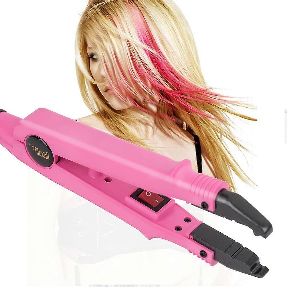 Hair Extensions Heat Tool with Adjustable Temperature Fusion Bonding Iron for U Tip Extensions, US Plug