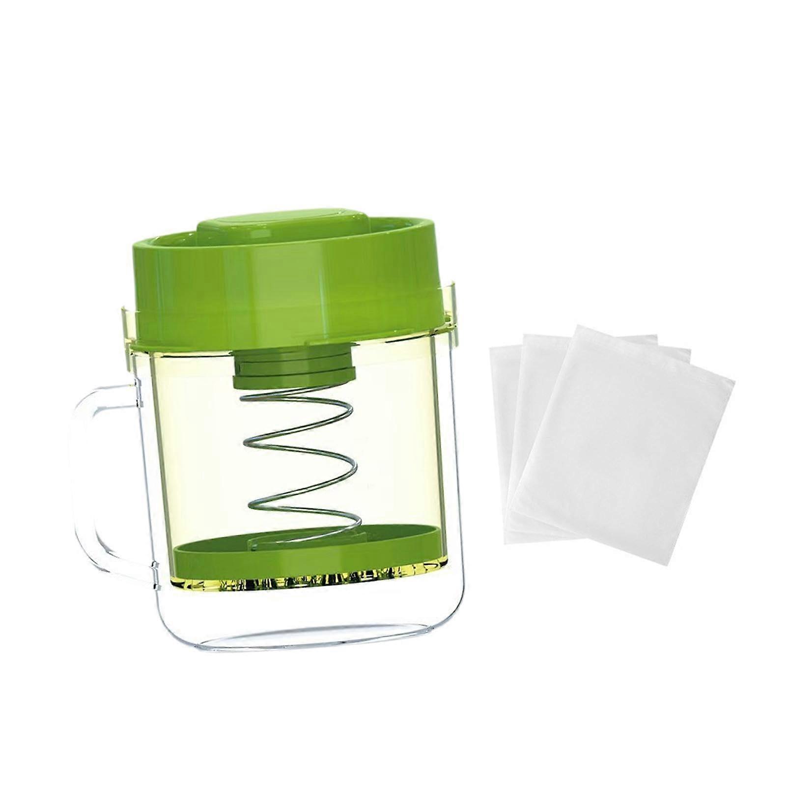 Yogurt Strainer with Three Filter Bags for Efficient Liquid Separation and Multipurpose Kitchen Use