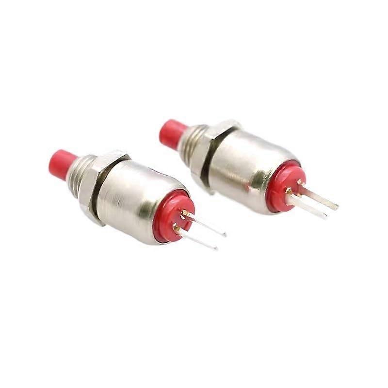 5pc DS402 5mm Round Momentary Push Button Switch SelfReset Design Normally Open Power Button