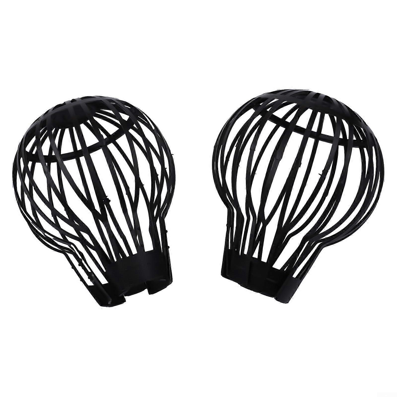 Gutter Downspout Filter Guard 2PCS Plastic Drain Cover Prevent Clogging Leaves Debris Outdoor