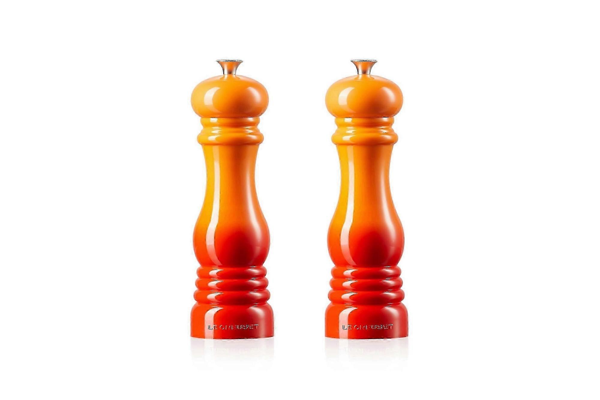 1 Set Flame Salt and Pepper Mill 8-Inch
