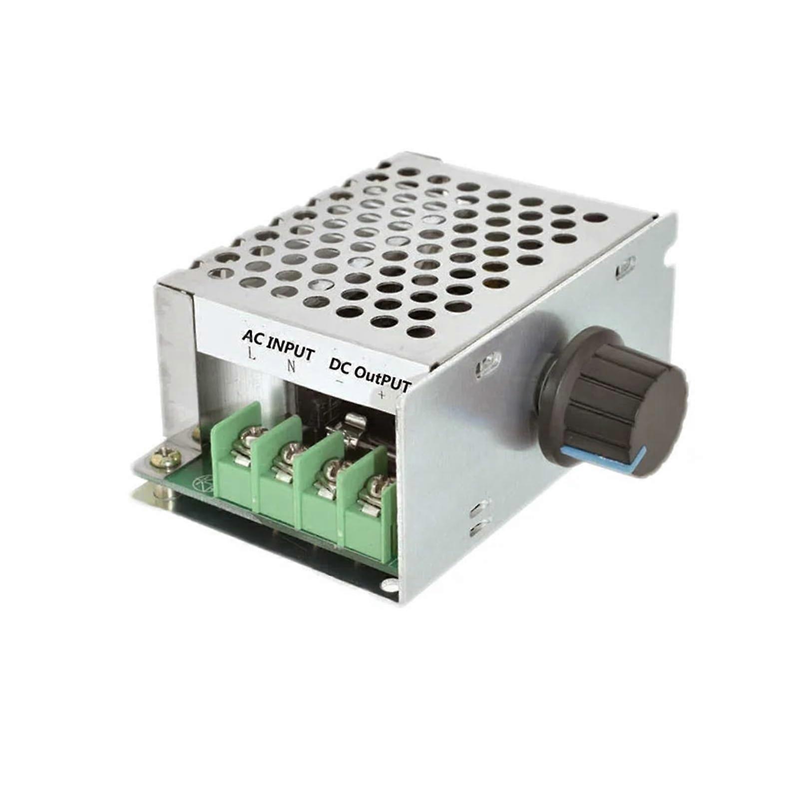 AC to DC Motor Speed Controller 220V Brush Motor Electronic Starter with Wide Voltage Adjustment