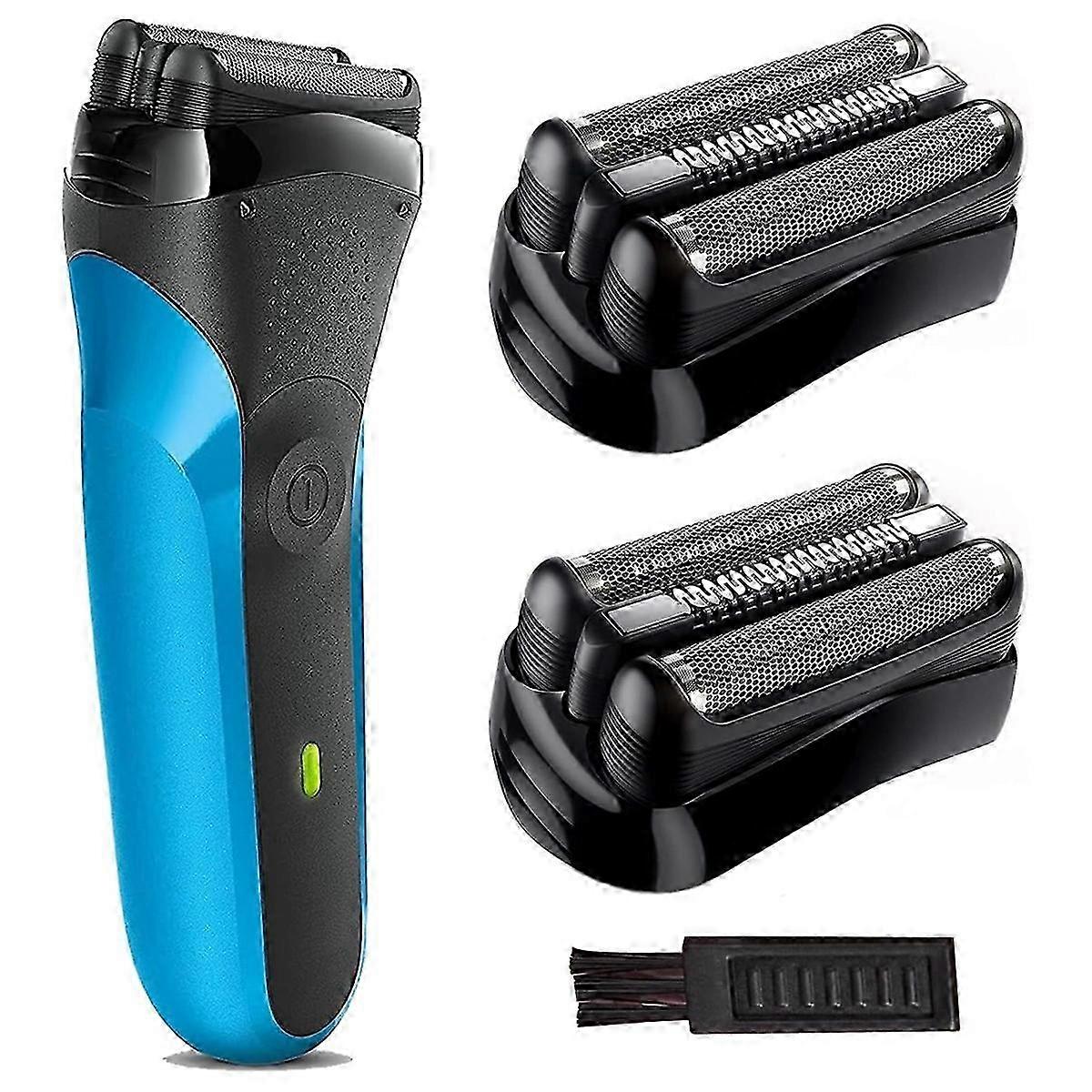 21B Series 3 Electric Shaver Replacement Head, Wet/Dry Foil & Cutter Compatible With 300s/310s