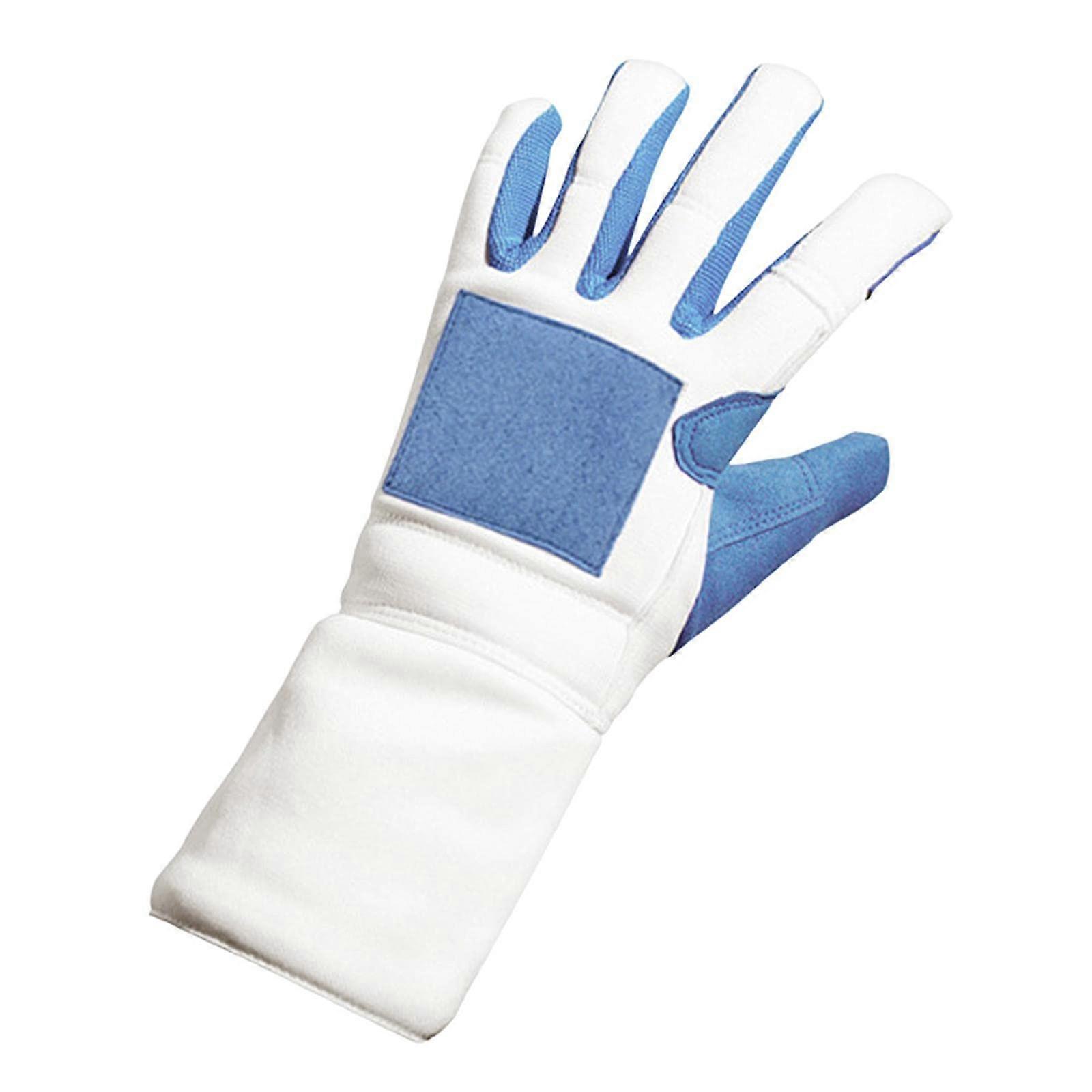 Fencing Glove Left Hand Medium Protective Durable Rubber for Training and Practice