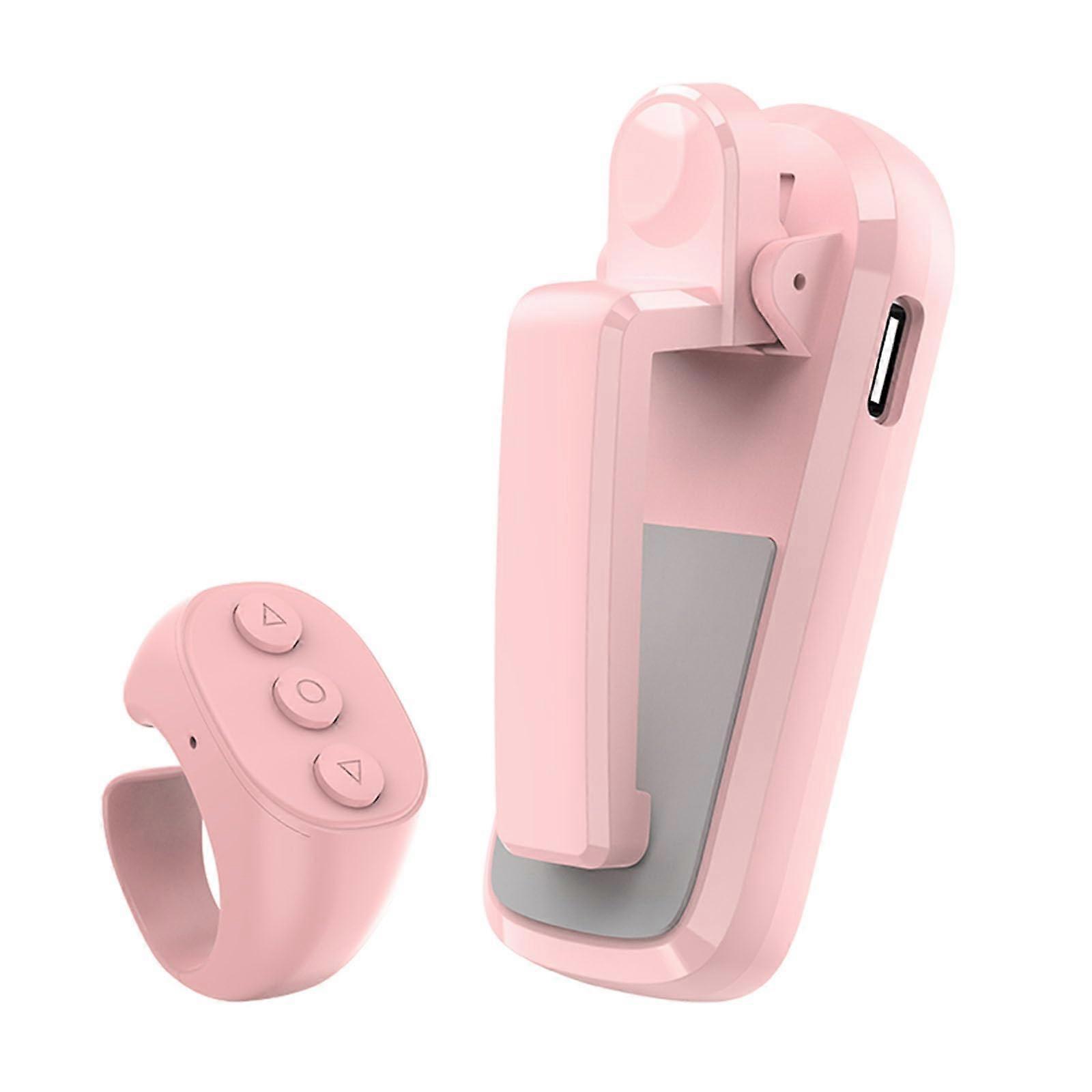 Bluetooth Page Turner Remote with OneTouch Video Control and Portable Charging Case