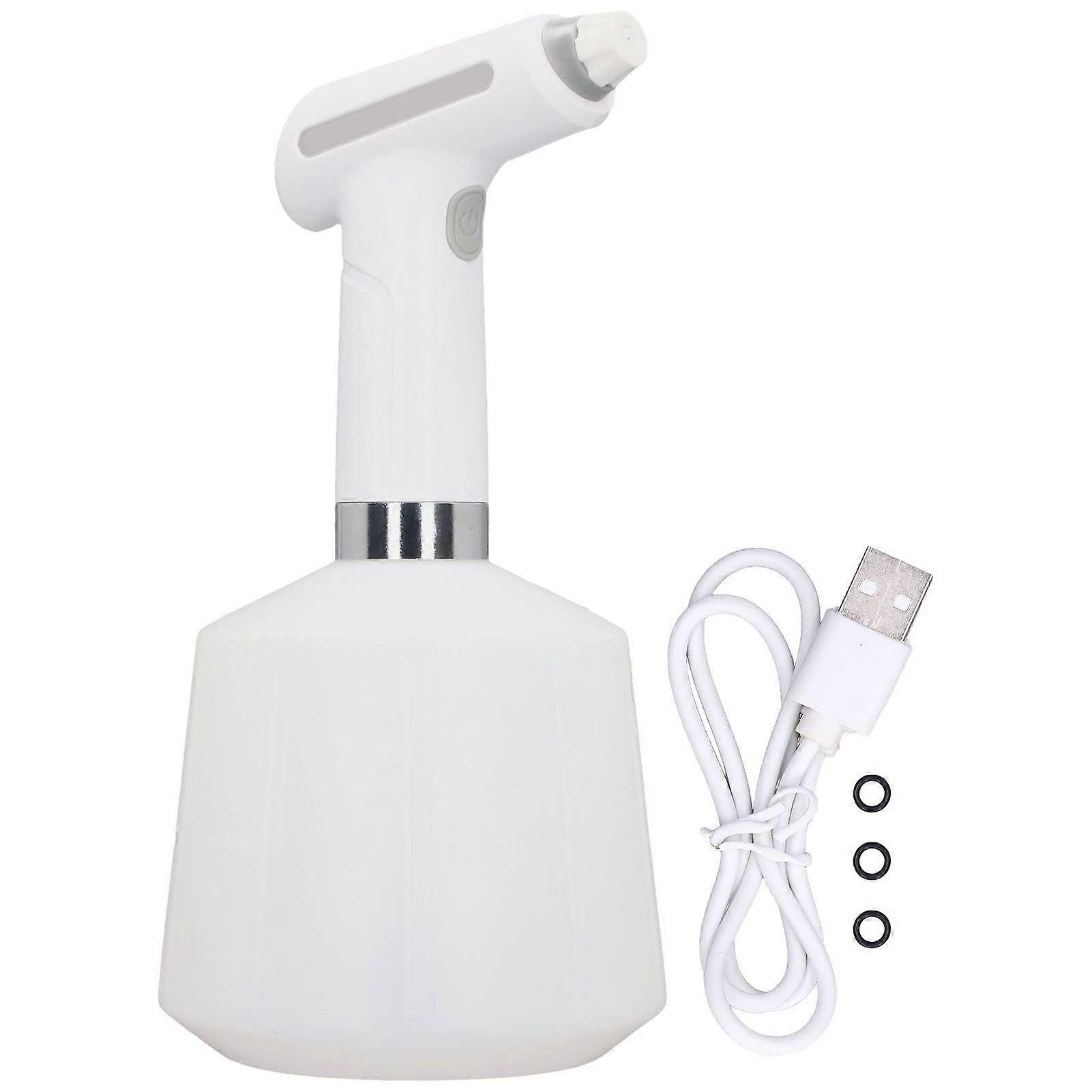 1.5L Rechargeable Electric Spray Bottle with OneTouch Control, USB Fast Charging, Long Battery Runtime