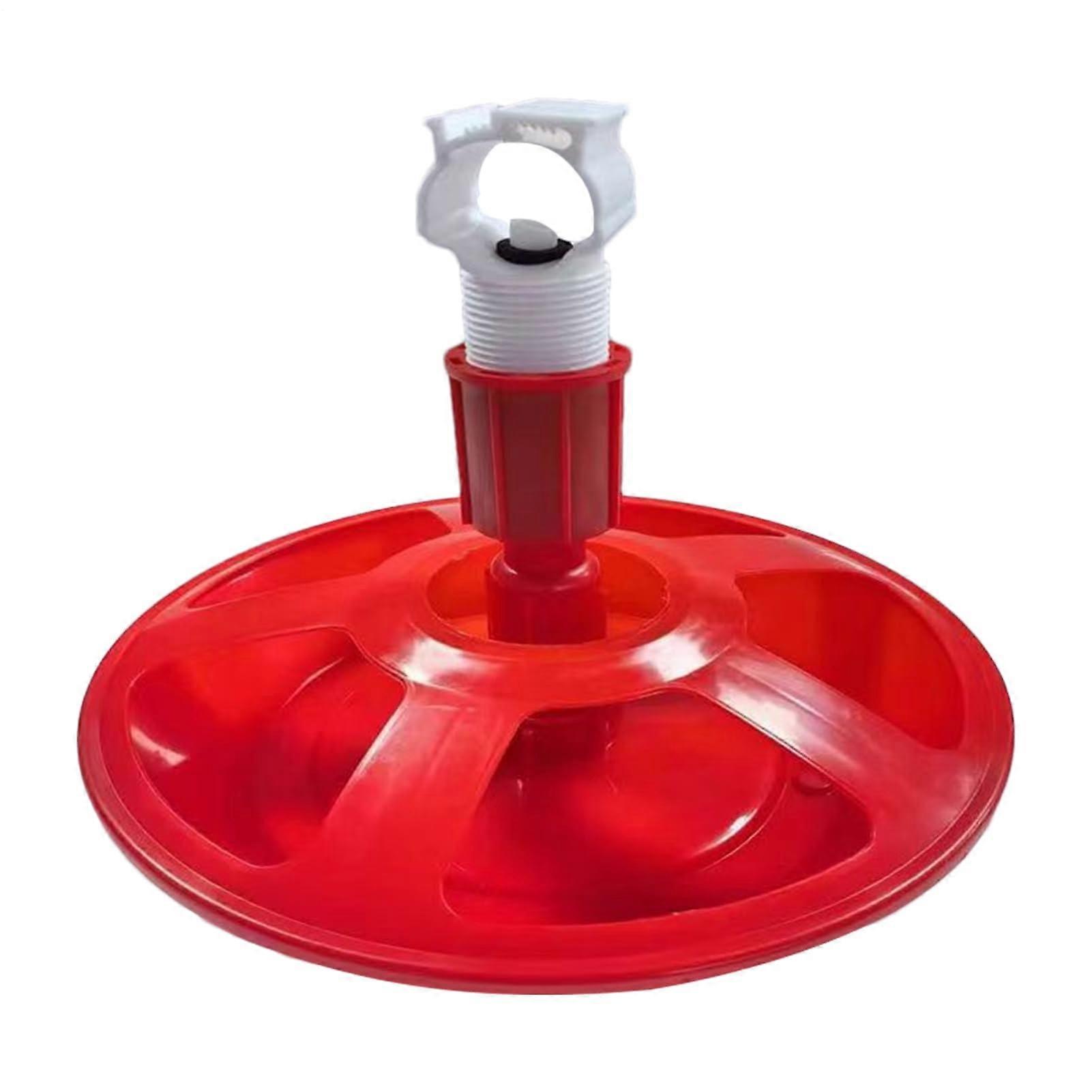 Automatic Poultry Waterer with ClogResistant Cups for Chickens Ducks Quail Easy Install and Clean