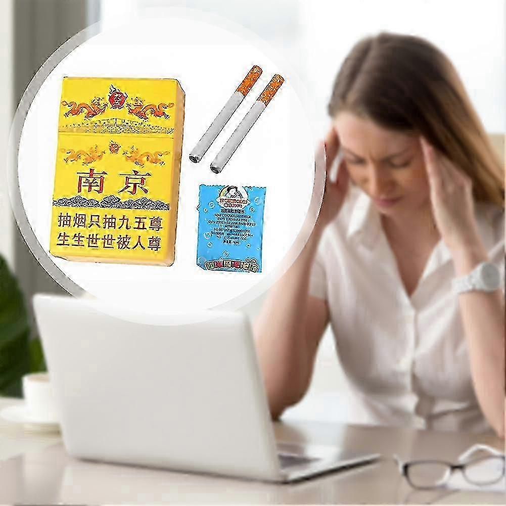 Bubble Maker Toy with Realistic Smoke Effect, 3D Printed Fake Cigarette Stress Relief Gift