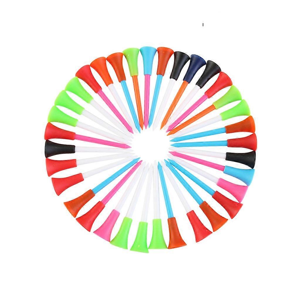 Tees for Golfer Golf Ball Tees for Golf Use Assorted Color