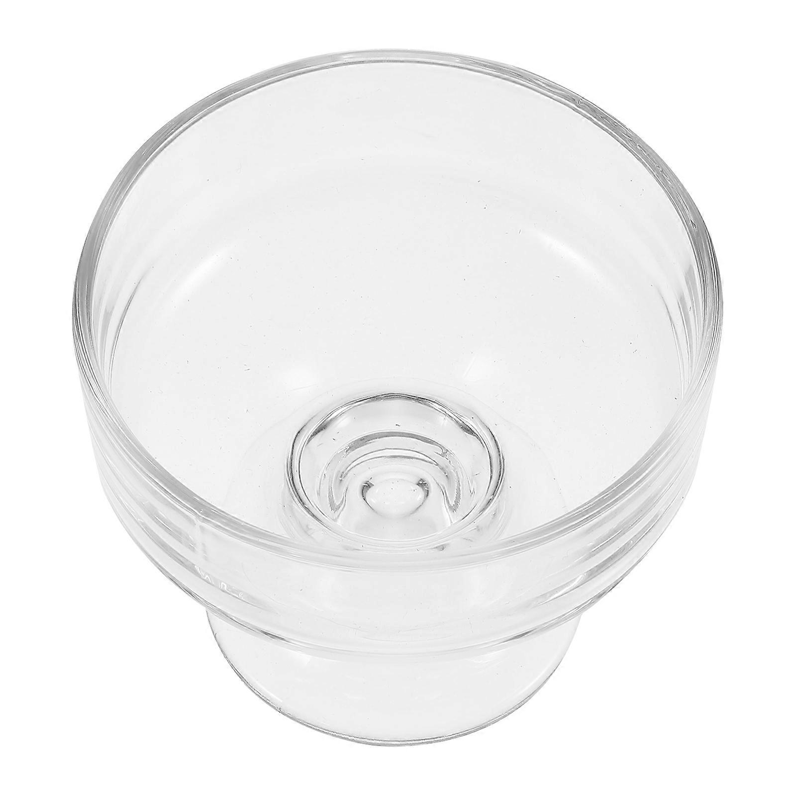 Glass Dessert Cup for Ice Drink Function in White 250Ml Quantity