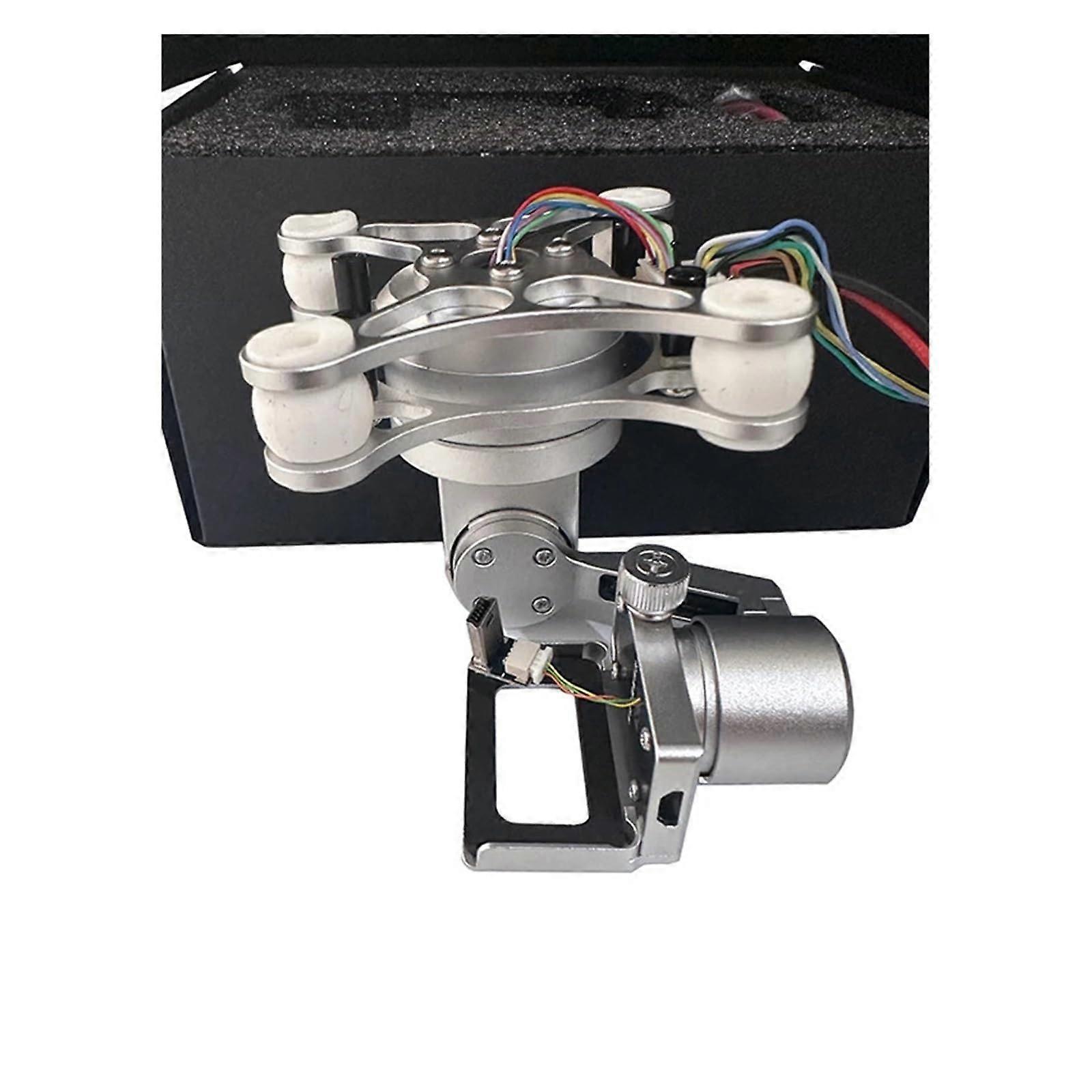 3 Axis Brushless Gimbal Camera Stabilizer with 3Axis Stabilization for FPV Drone and Action Cameras Silver