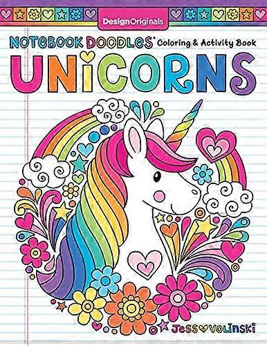 Notebook Doodles Enhjørninger