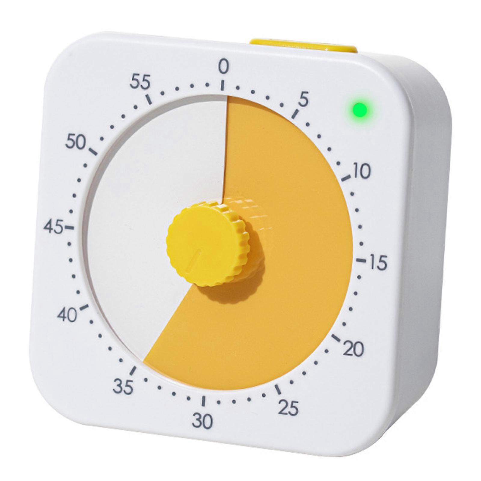 Heat Resistant Kitchen Countdowns Clock With Accurate Timing Function For Baking And Laboratory Use  Yellow