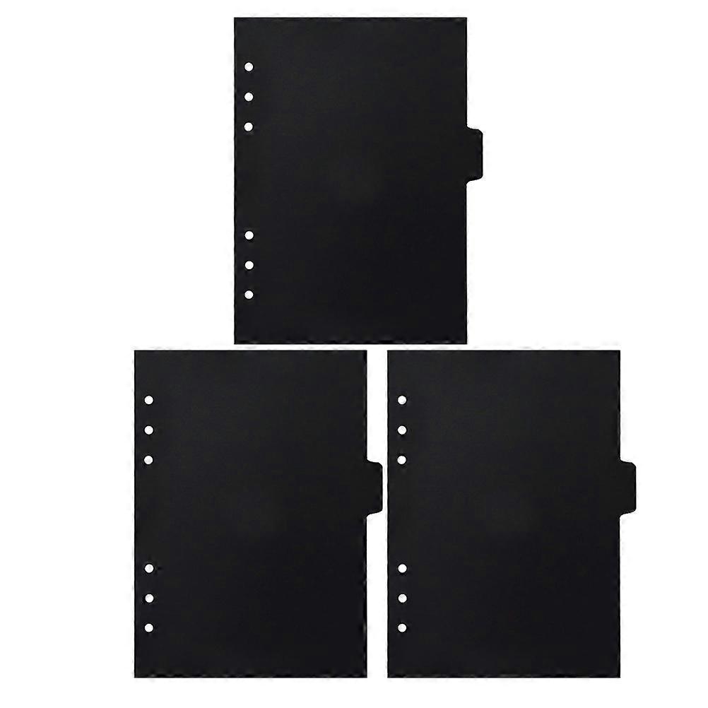 Binder Dividers A5 Notebook Divider Pages for Replacement 3Sets